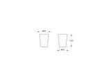 VitrA Eternity A4430157 Diş Fırçalık, Beyaz